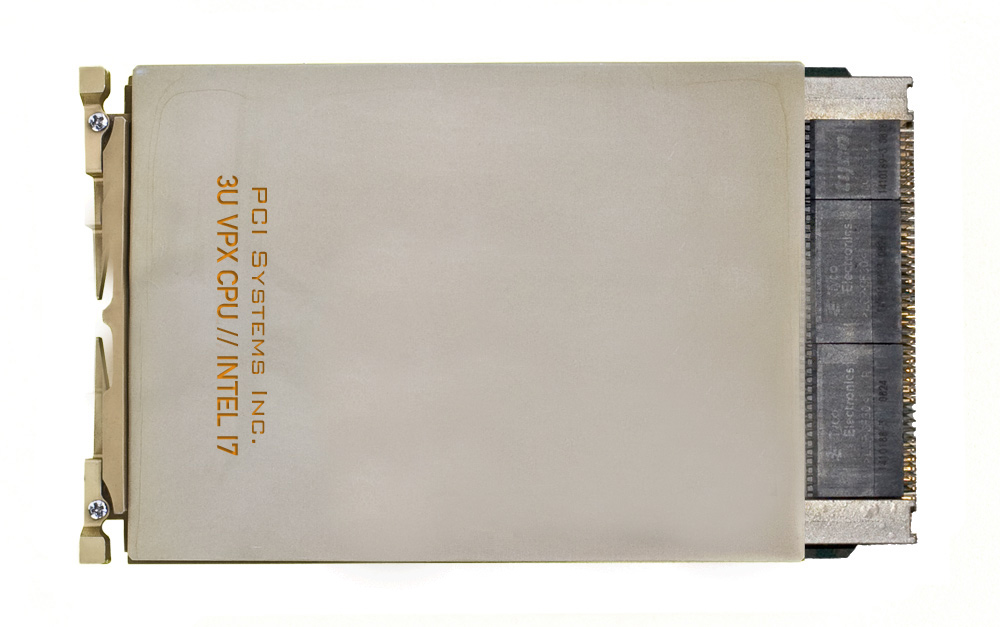 3U Intel Core I7 Ivy Bridge with 512 GB SSD SATA 3 installable on board VPX 3U Conduction Cooled CPU Board